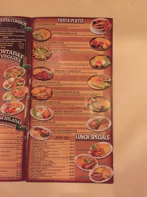 Menu photo 7 Fiesta Mexicana Avondale, AZ