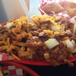 Chili cheese fries Chili cheese fries