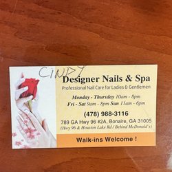 Designer Nails - Never ask for Cindy