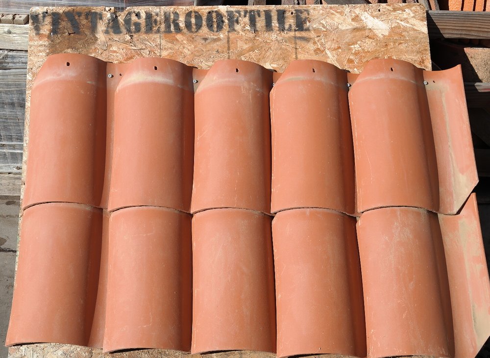 Slide of Vintage Roof Tile