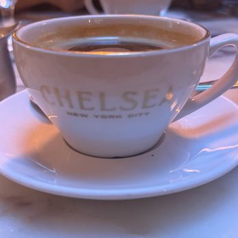 Chelsea Cafe - My coffee wanted to. It cup but it was $75 yikes - Cafes Near Me - New York, New York