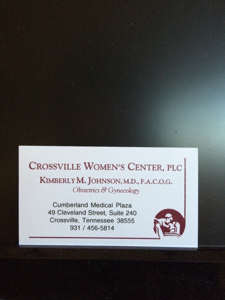 CROSSVILLE WOMEN’S CENTER Updated October 2024 49 Cleveland St