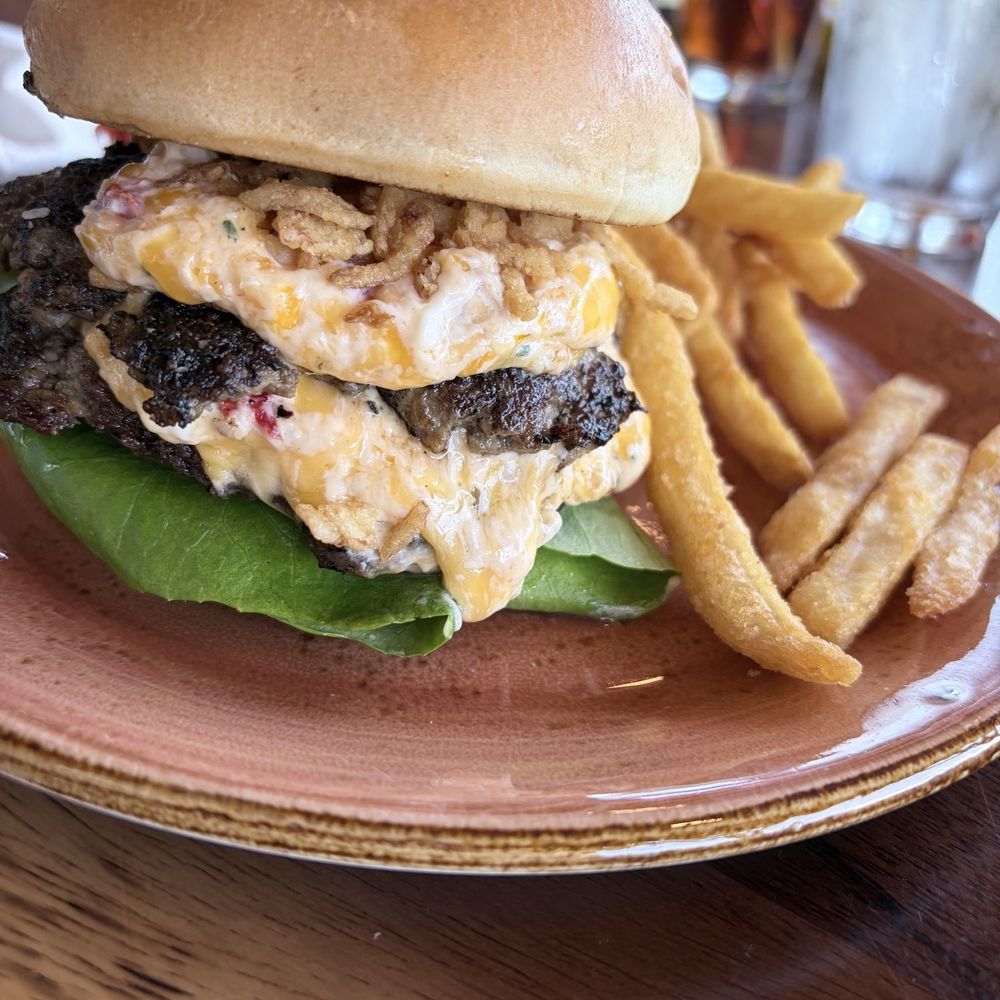 The Tuck and Table - Delicious Pimento cheese burger - Southern Near Me - Bryson City, North Carolina The Tuck and Table - Delicious Pimento cheese burger - Southern Near Me - Bryson City, North Carolina