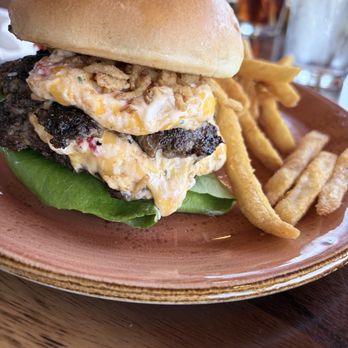 The Tuck and Table - Delicious Pimento cheese burger - Southern Near Me - Bryson City, North Carolina The Tuck and Table - Delicious Pimento cheese burger - Southern Near Me - Bryson City, North Carolina