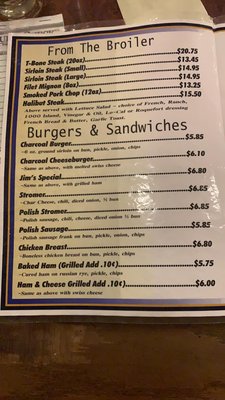 Menu photo 2 Barrel Bar Hastings, NE