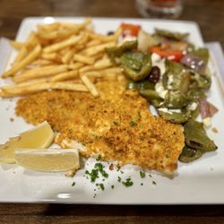 Dinos Kouzina Pizzeria - Baked Lemon Haddock