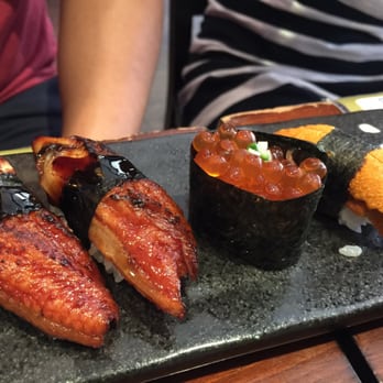 Japango - Eel, Salmon egg, and Uni nigiri - Sushi Bars Near Me - Toronto, Ontario Japango - Eel, Salmon egg, and Uni nigiri - Sushi Bars Near Me - Toronto, Ontario