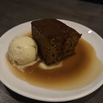 Hush Public House - Date cake with bourbon toffee sauce - Cocktail Bars Near Me - Scottsdale, Arizona Hush Public House - Date cake with bourbon toffee sauce - Cocktail Bars Near Me - Scottsdale, Arizona
