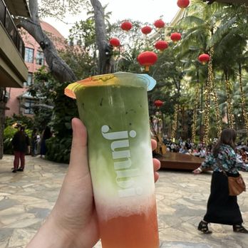 Junbi - Waikiki - Guava matcha - Coffee & Tea Near Me - Honolulu, Hawaii Junbi - Waikiki - Guava matcha - Coffee & Tea Near Me - Honolulu, Hawaii