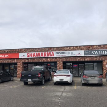 Shawarma Fusion - Outside of Shawarma Fusion, located in the Winners Plaza - Mediterranean Near Me - Guelph, Ontario