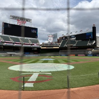 Target Field - View from behind home plate. - Stadiums & Arenas Near Me - Minneapolis, Minnesota Target Field - View from behind home plate. - Stadiums & Arenas Near Me - Minneapolis, Minnesota