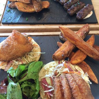 AMBAR Restaurant, Clarendon - Kabob and fried catfish sandwich - Modern European Near Me - Arlington, Virginia AMBAR Restaurant, Clarendon - Kabob and fried catfish sandwich - Modern European Near Me - Arlington, Virginia