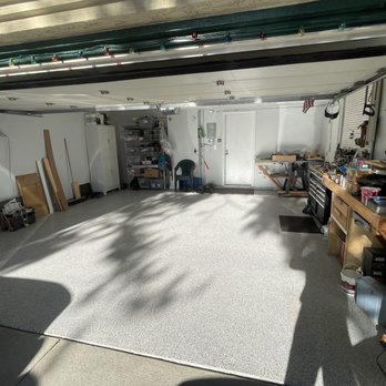 Revive Cleaning & Restoration - Finished garage floor. - Flooring Near Me - San Jose, California