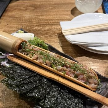 Kiraku - Sashimi natto tartare - Tapas/Small Plates Near Me - Berkeley, California