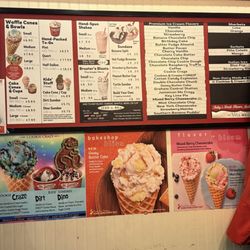Bruster's Real Ice Cream - Menu 5/2025