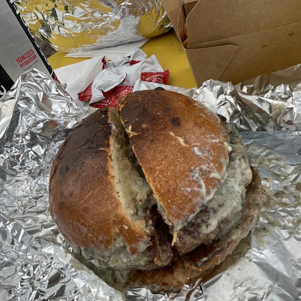Compton's - Blue Cheese Burger - Sandwiches Near Me - Astoria, New York Compton's - Blue Cheese Burger - Sandwiches Near Me - Astoria, New York
