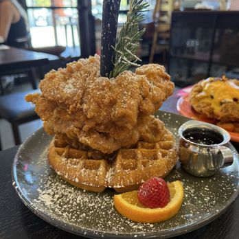 The Hangout - Crispy chicken and waffles - Breakfast & Brunch Near Me - Walnut Creek, California