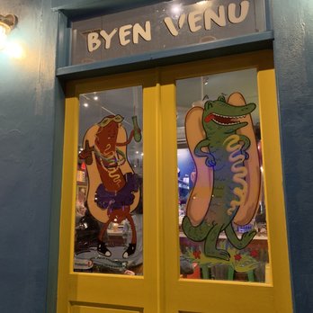 Dat Dog - Window art - Hot Dogs Near Me - New Orleans, Louisiana Dat Dog - Window art - Hot Dogs Near Me - New Orleans, Louisiana