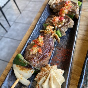 La Ñapa - Hanger steak skewer - Tapas Bars Near Me - Brooklyn, New York La Ñapa - Hanger steak skewer - Tapas Bars Near Me - Brooklyn, New York