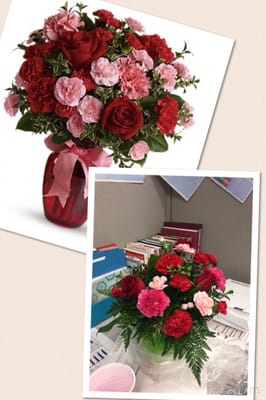花鳥17 Pastel Sympathy Standing Spray | 1800Flowers.com - 148717