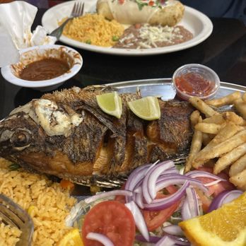 La Manganita - Tilapia whole and chimichanga - Mexican Near Me - St. Louis, Missouri La Manganita - Tilapia whole and chimichanga - Mexican Near Me - St. Louis, Missouri