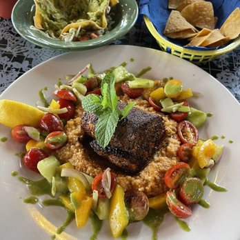 Tequila Revolución - Blackened Mahi Mahi - Bars Near Me - Fairfield, Connecticut