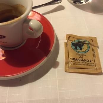 Dal Biassanot - How cute! They even have their own sugar packets - Italian Near Me - Bologna, BO
