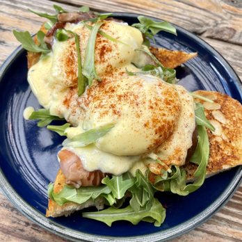 HASS Kitchen - Perfect hollandaise and delish Japanese marinated salmon - New American Near Me - Gainesville, Florida HASS Kitchen - Perfect hollandaise and delish Japanese marinated salmon - New American Near Me - Gainesville, Florida