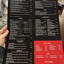 Siam Sushi - Menu 3/10/23