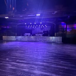 The stage The stage