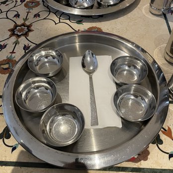 Rajdhani - Thali plate empty - Indian Near Me - Artesia, California