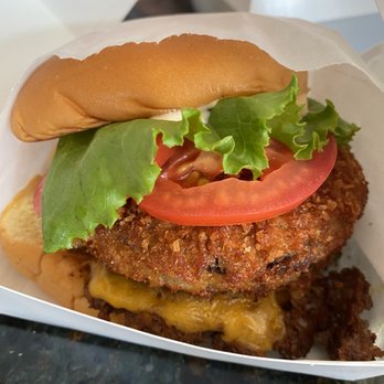 Shake Shack Oak Brook - Shack Stack ($10.69) - Fast Food Near Me - Oak Brook, Illinois Shake Shack Oak Brook - Shack Stack ($10.69) - Fast Food Near Me - Oak Brook, Illinois