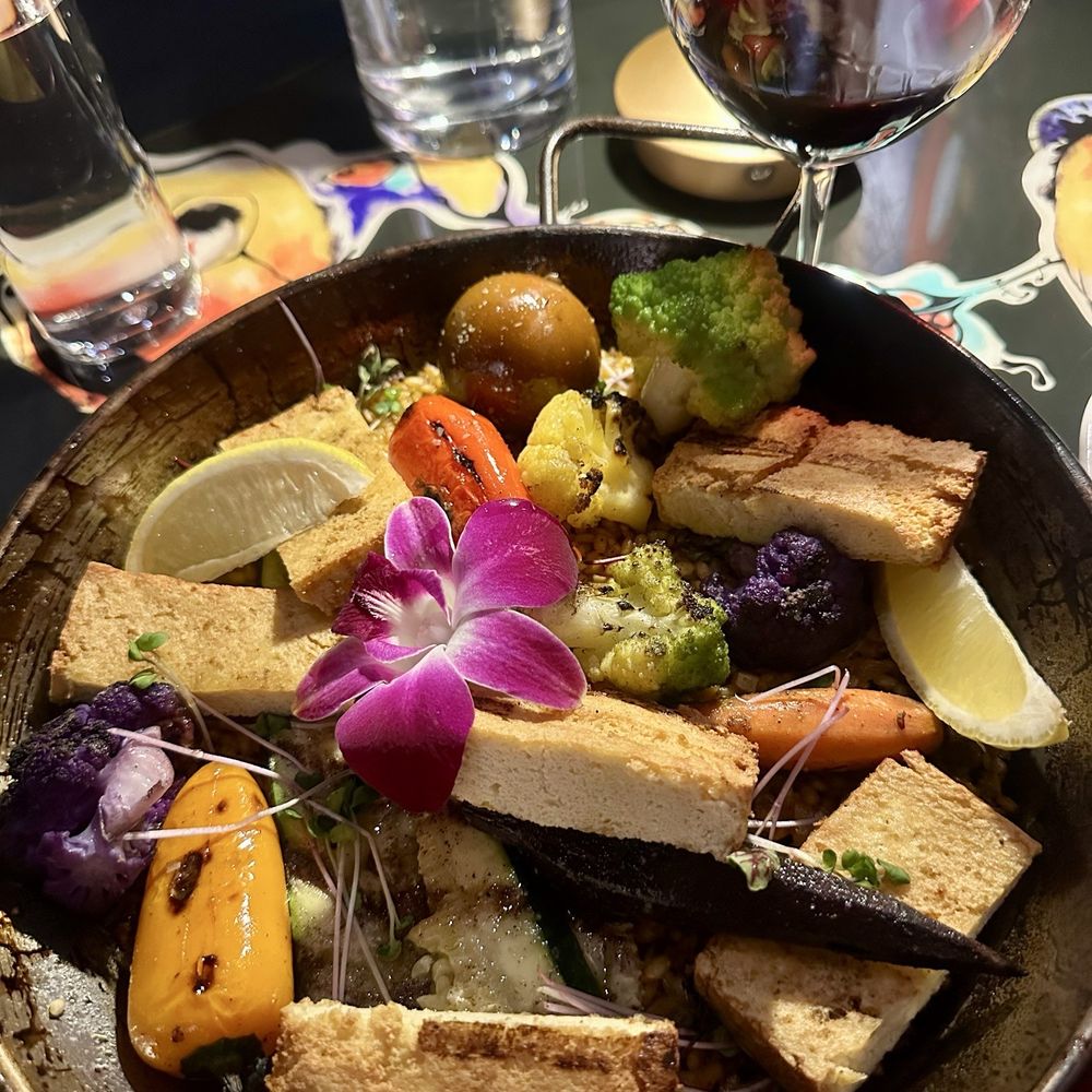 Miró Tapas - Roasted vegetable paella. Very good!! - Tapas/Small Plates Near Me - Tacoma, Washington