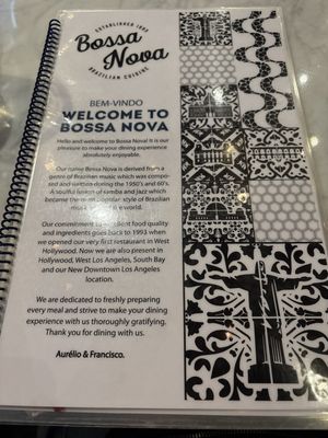 Menu photo 4 Bossa Nova Brazilian Cuisine West Hollywood, CA Menu photo 4 Bossa Nova Brazilian Cuisine West Hollywood, CA