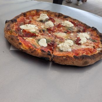 Carrozza Pizza - Capicola pesto - Food Trucks Near Me - Ann Arbor, Michigan