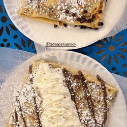 La Creperie - Erin Crepe and Nutella & Strawberries Crepe