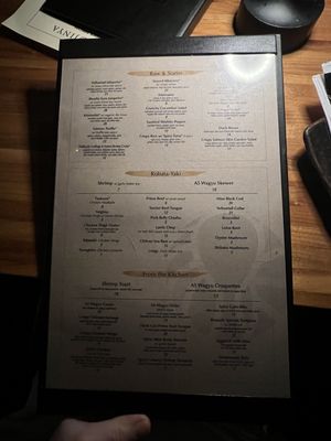 Menu photo 3 Robata JINYA - 3rd St. Los Angeles, CA Menu photo 3 Robata JINYA - 3rd St. Los Angeles, CA