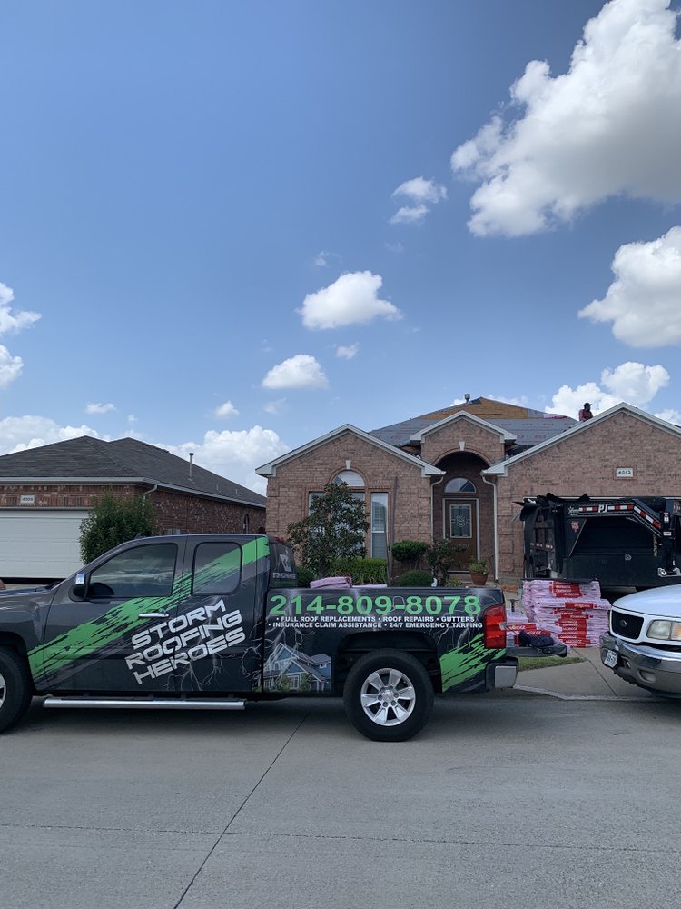 Slide of Storm Roofing Heroes