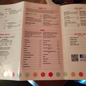 Boba Cafe & Cabaret - Menu - Cafes Near Me - Las Cruces, New Mexico