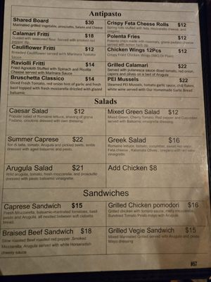 Menu photo 1 La Veranda Woodbridge, ON Menu photo 1 La Veranda Woodbridge, ON