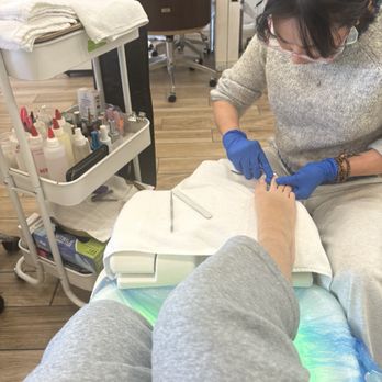Blossom Nails - May 6th when I got them done - Nail Salons Near Me - Vallejo, California