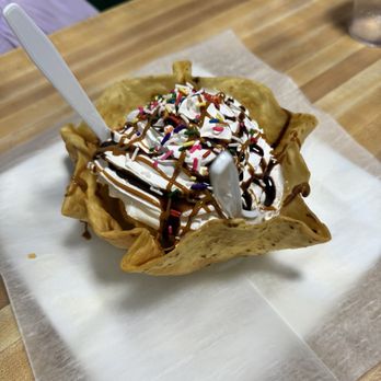Taco Lindo - Fried Ice Cream ( helado Frito ) - Mexican Near Me - Naples, Florida