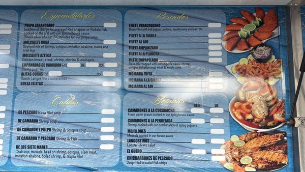 Menu photo 1 Las Islitas El Guero Petaluma, CA