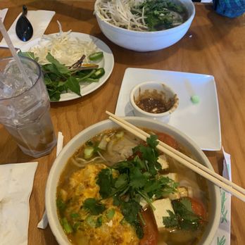 Pho Far East - 55. Bun Rieu Pho (not sure which one, but it was with beef) Salted plum drink (chanh muoi) - Vietnamese Near Me - Raleigh, North Carolina Pho Far East - 55. Bun Rieu Pho (not sure which one, but it was with beef) Salted plum drink (chanh muoi) - Vietnamese Near Me - Raleigh, North Carolina