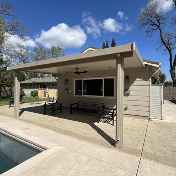 A.N. Contracting - Attached patio cover - Patio Coverings Near Me