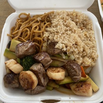 Fancy Sushi & Grill - Lunch combo! So much food and so good! - Sushi Bars Near Me - Jacksonville, Florida