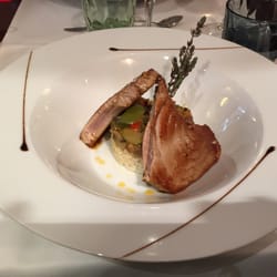 La Pomme D'Or - Hauptspeise,Thunfisch mit Gemüse-Risotto