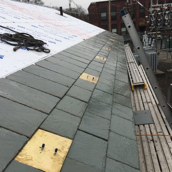 Elite Roofing & Restoration - National Grid Slate Job - Roofing Near Me - Middlefield, Connecticut Elite Roofing & Restoration - National Grid Slate Job - Roofing Near Me - Middlefield, Connecticut