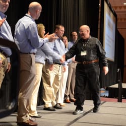 Benson Ver Hage Electric - Owner Glenn Ver Hage accepting The Premier Dealer Award for the 2nd year in a row