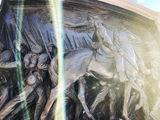 Robert Gould Shaw and the 54th Regiment Memorial by null
